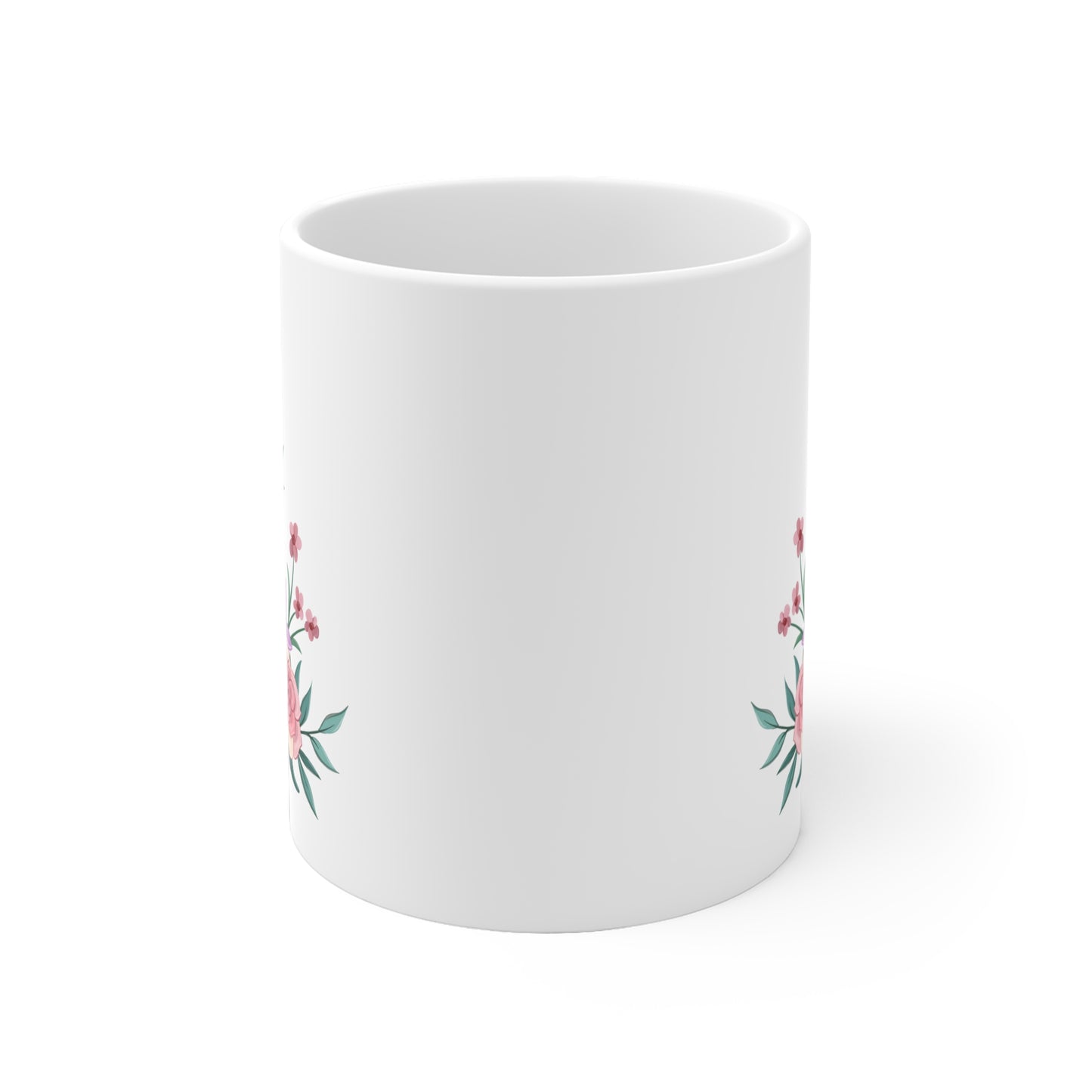 Floral Ceramic Mug - Garden Lovers Gift