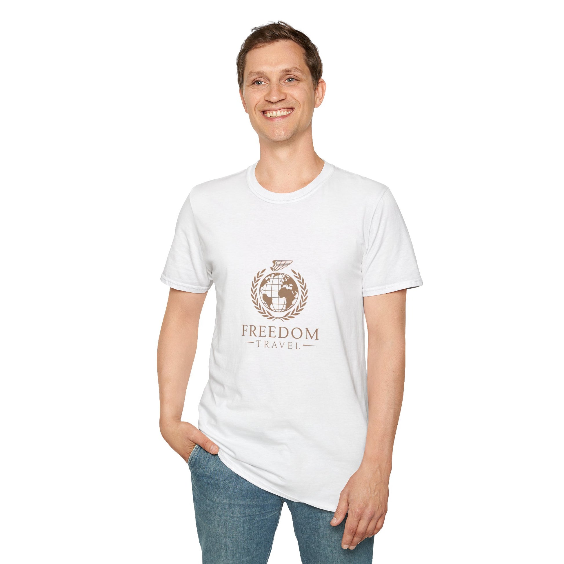 Freedom T-Shirt - Minimalist Unisex Tee | Free Fashion Spirit