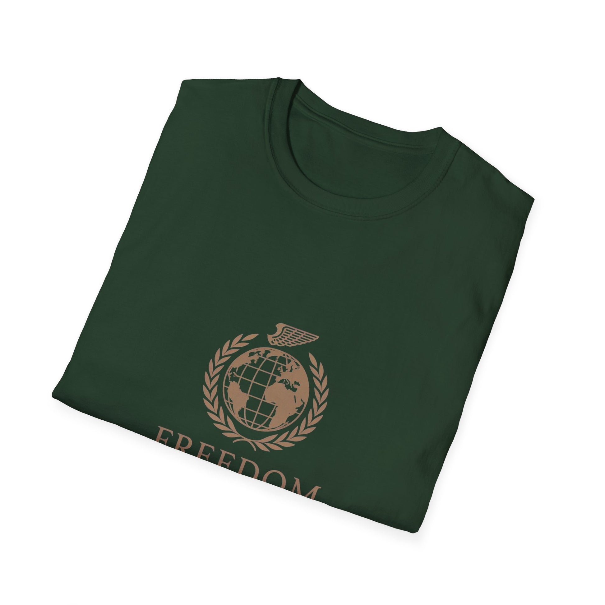 Freedom T-Shirt - Minimalist Unisex Tee | Free Fashion Spirit