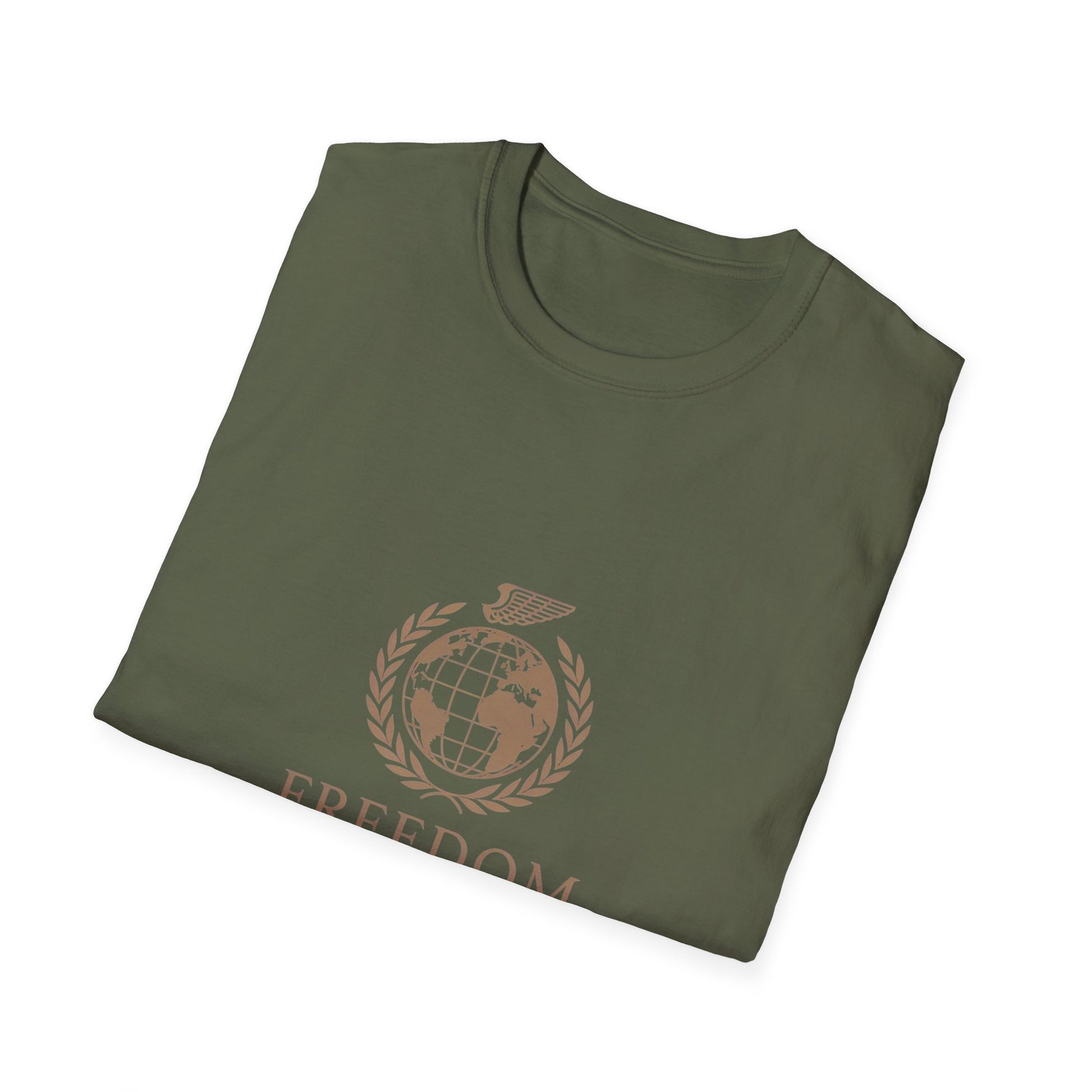Freedom T-Shirt - Minimalist Unisex Tee | Free Fashion Spirit