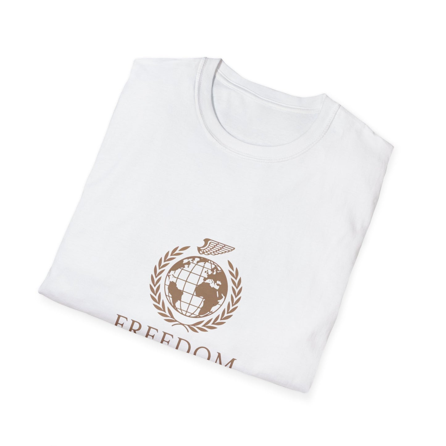 Freedom T-Shirt - Minimalist Unisex Tee | Free Fashion Spirit
