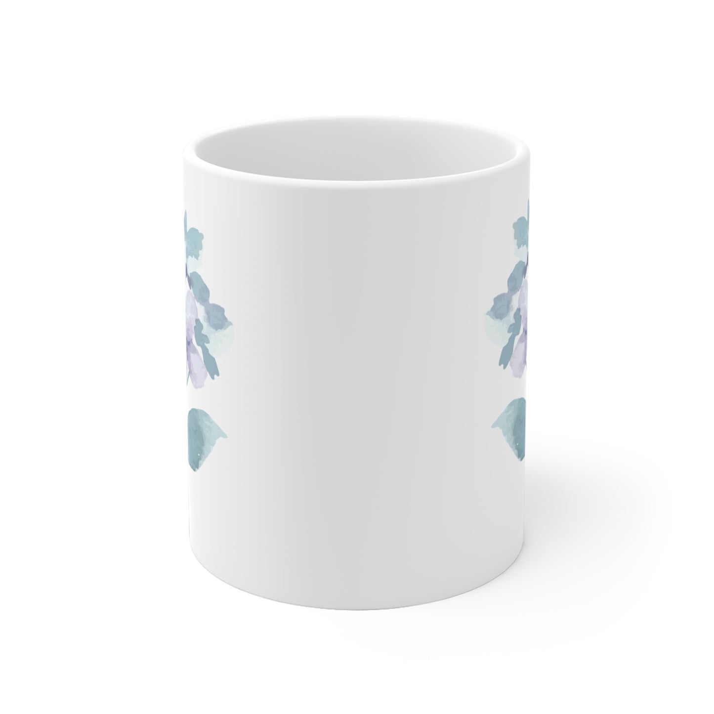 Floral Ceramic Mug - Coffee & Flower Lovers | Free Fashion Spirit