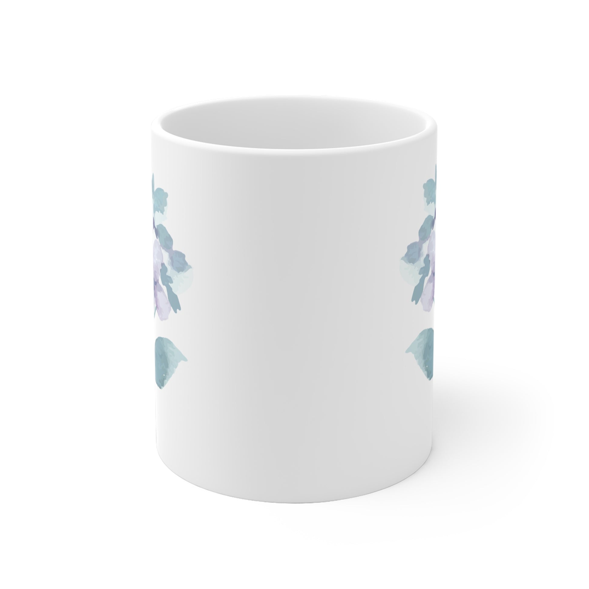 Floral Ceramic Mug - Coffee & Flower Lovers | Free Fashion Spirit