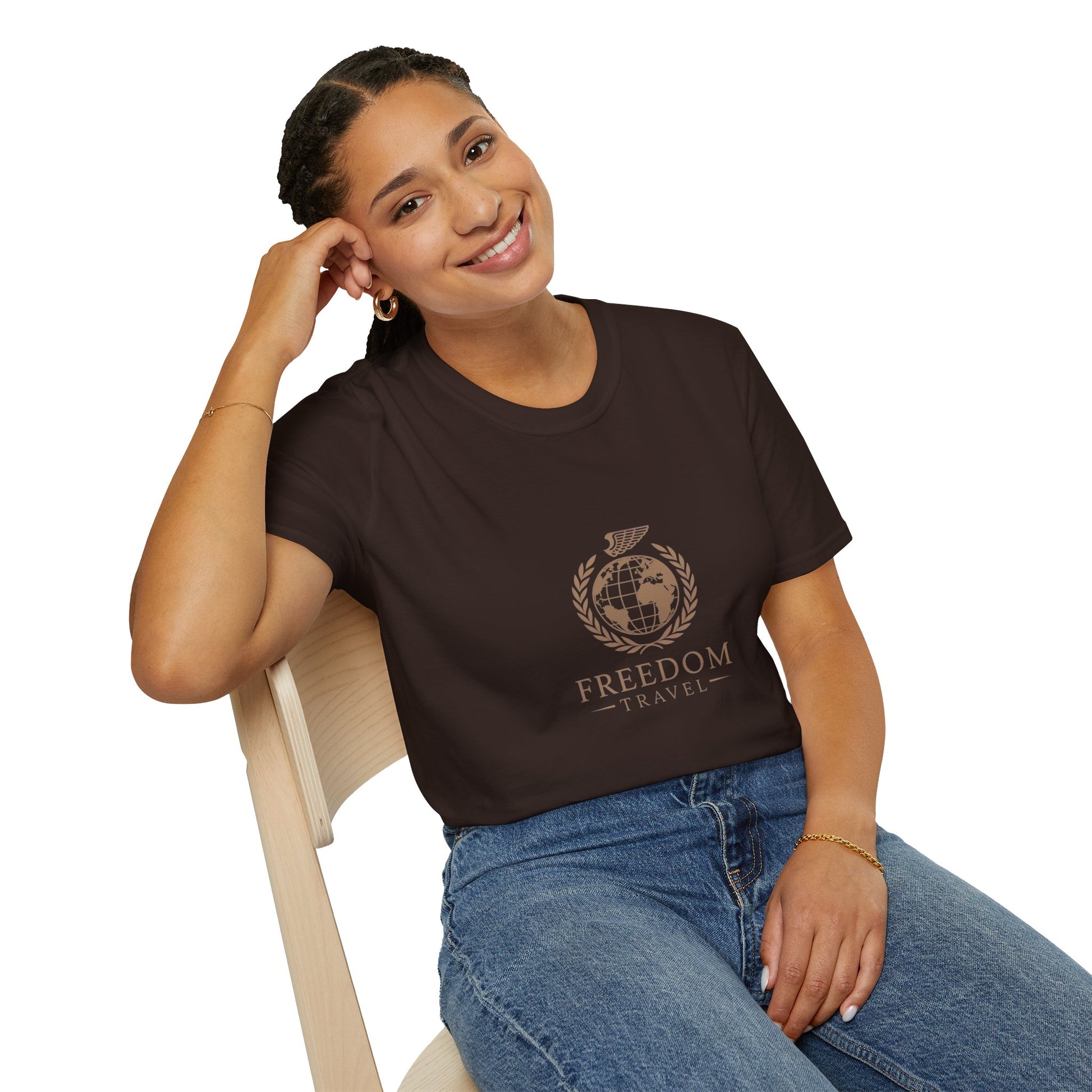 Freedom T-Shirt - Minimalist Unisex Tee | Free Fashion Spirit