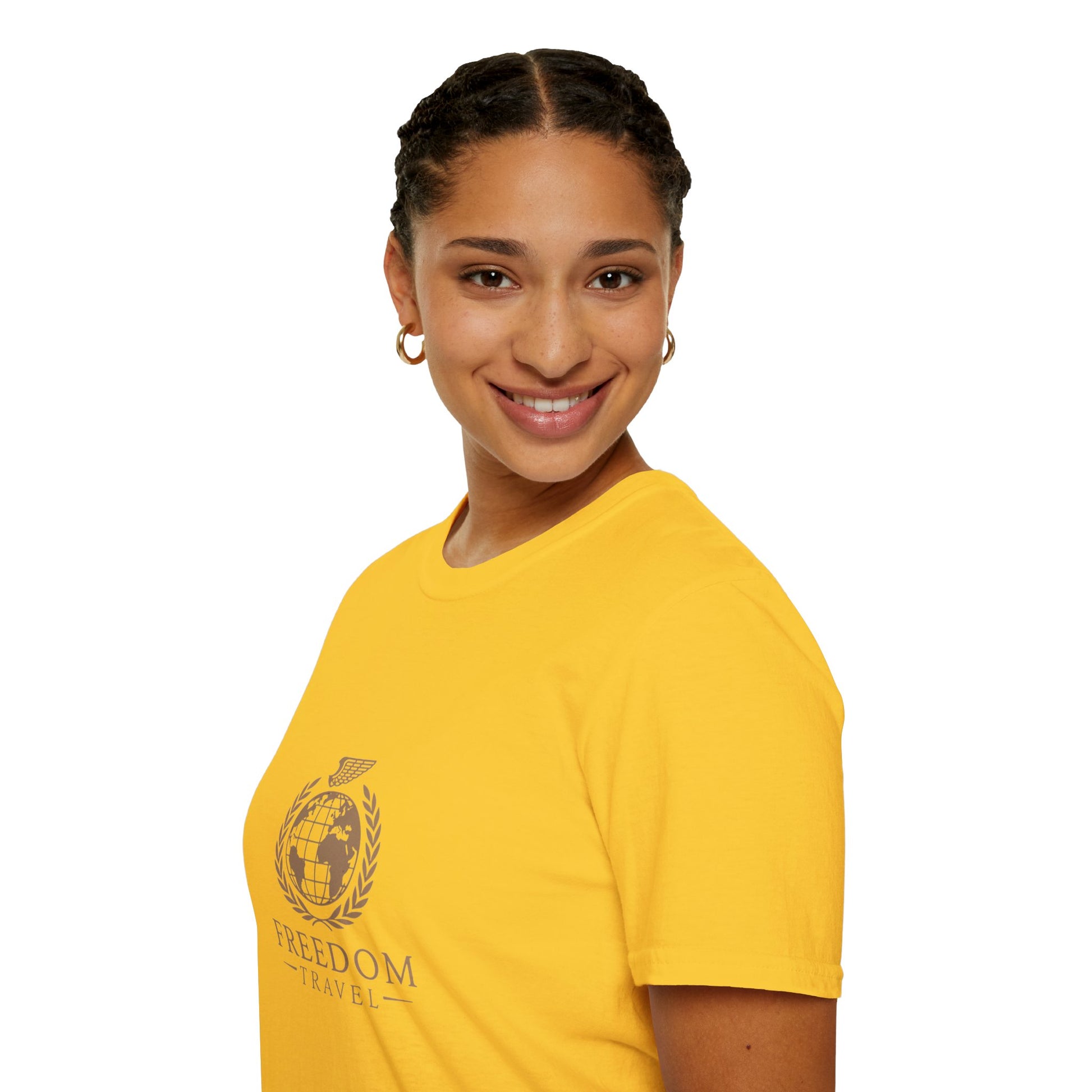 Freedom T-Shirt - Minimalist Unisex Tee | Free Fashion Spirit