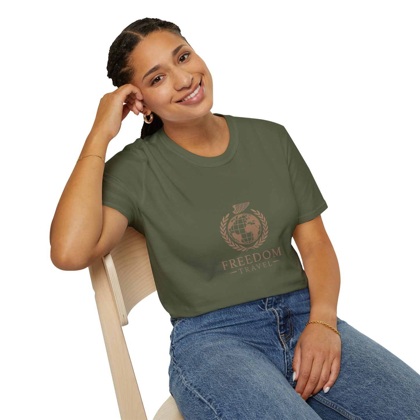Freedom T-Shirt - Minimalist Unisex Tee | Free Fashion Spirit