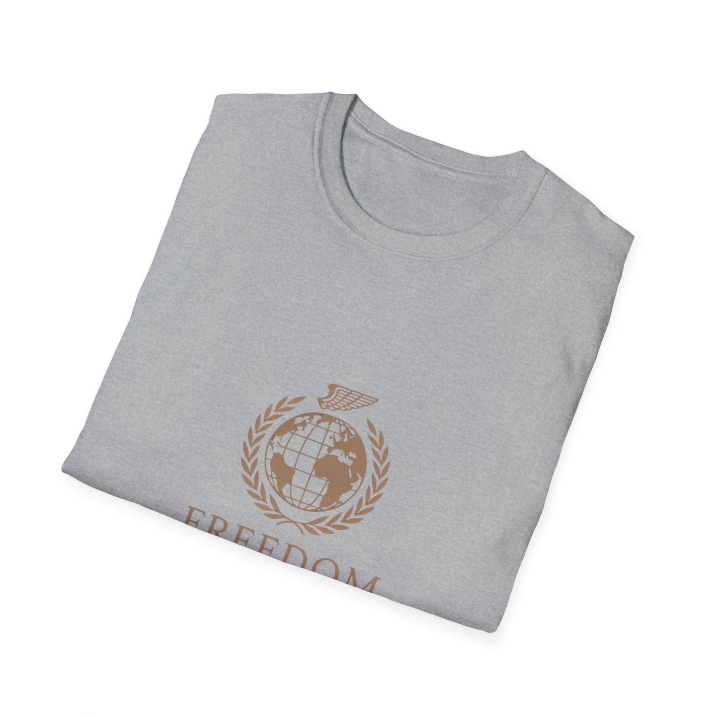 Freedom T-Shirt - Minimalist Unisex Tee | Free Fashion Spirit