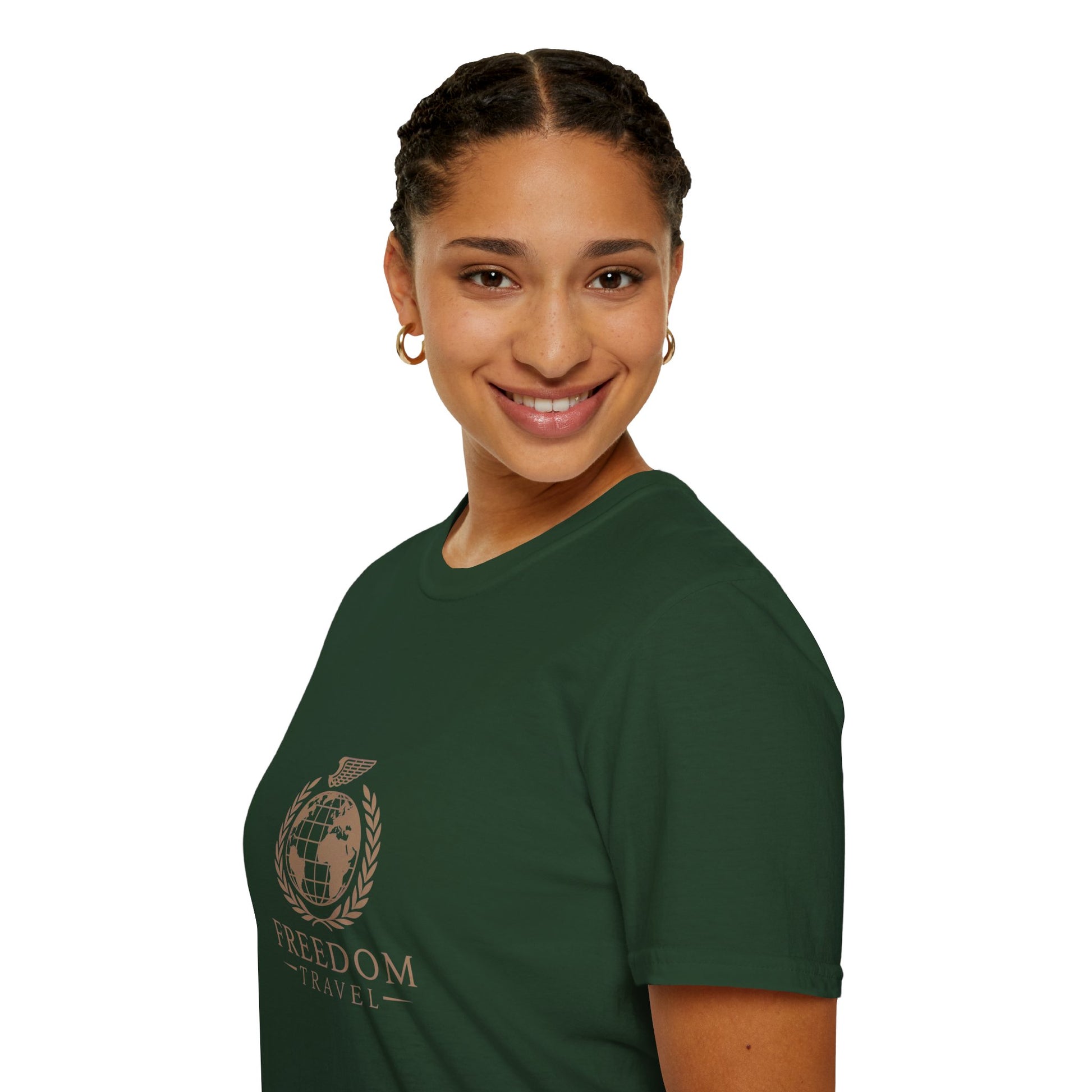 Freedom T-Shirt - Minimalist Unisex Tee | Free Fashion Spirit