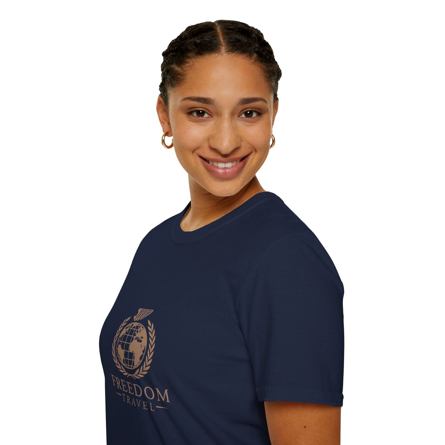 Freedom T-Shirt - Minimalist Unisex Tee | Free Fashion Spirit