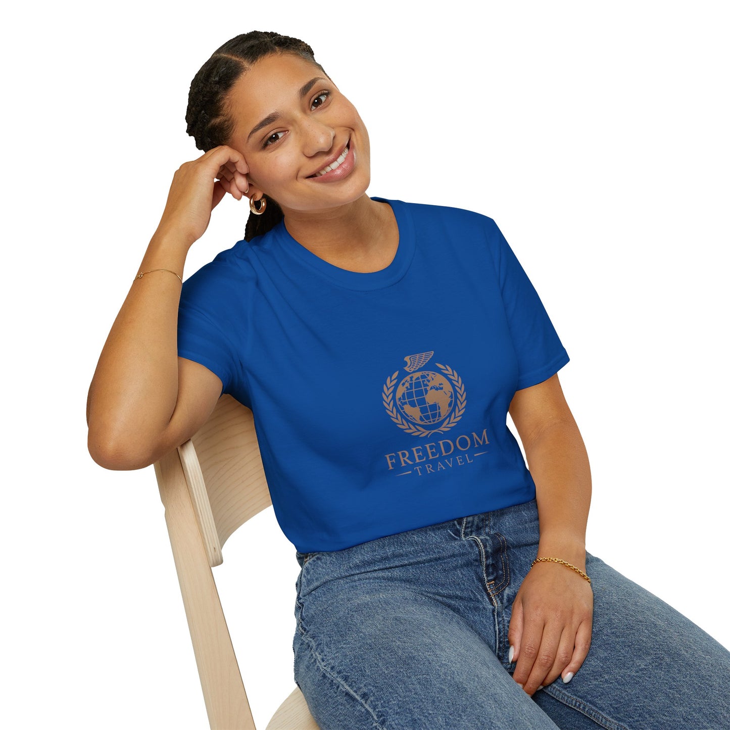 Freedom T-Shirt - Minimalist Unisex Tee | Free Fashion Spirit