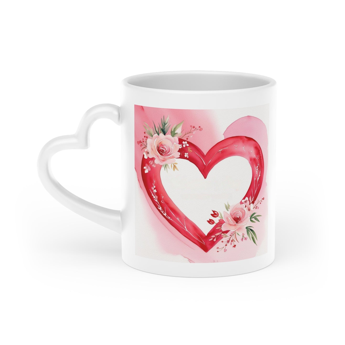 Heart-Shaped Mug - Valentine's Day Gift | Free Fashion Spirit