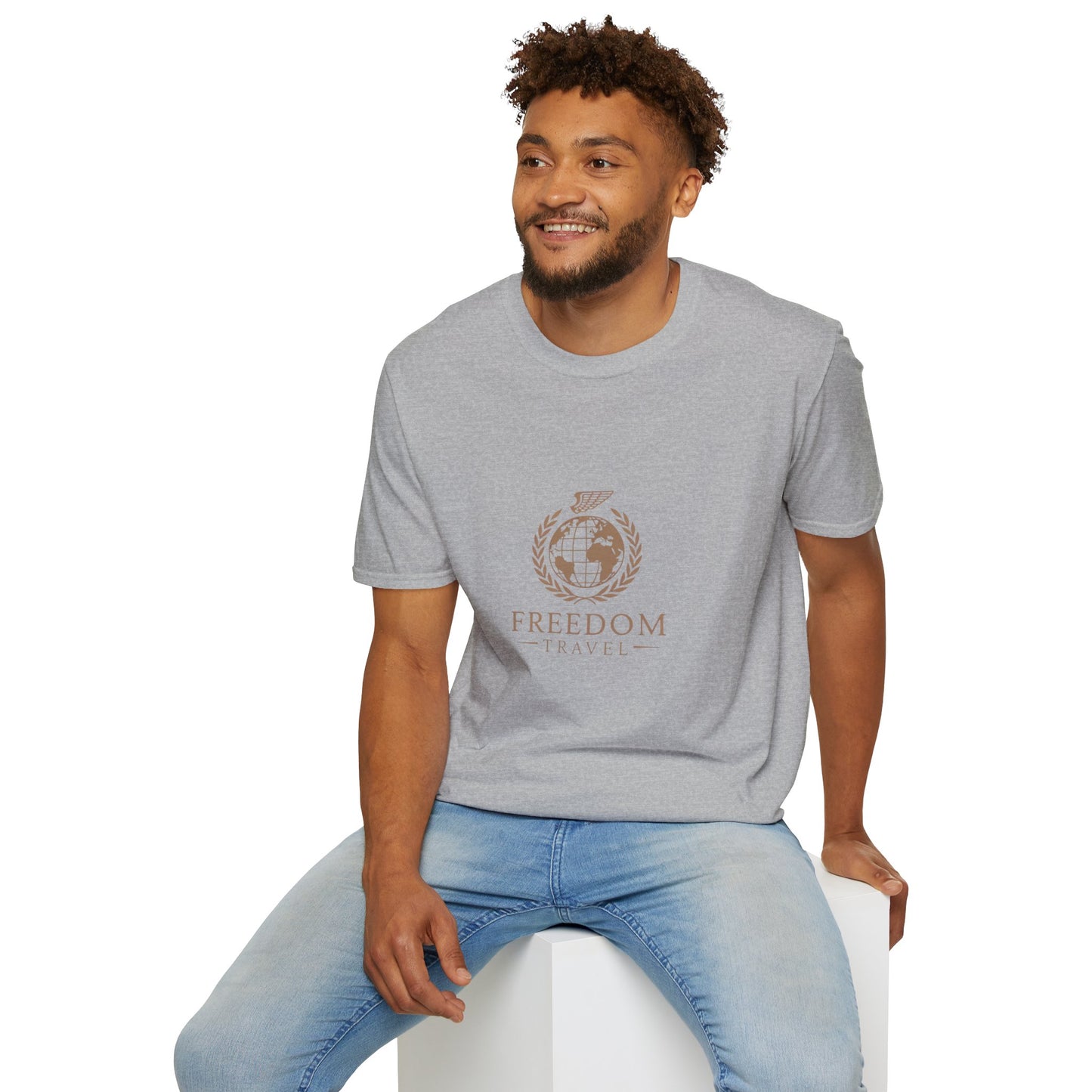 Freedom T-Shirt - Minimalist Unisex Tee | Free Fashion Spirit