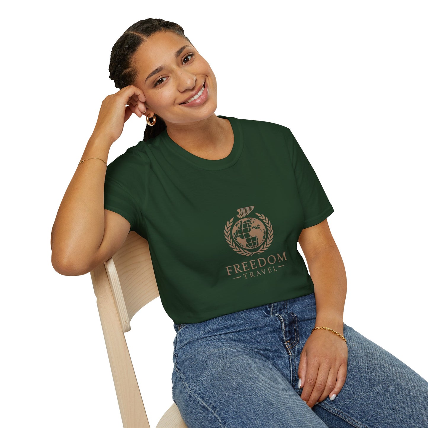 Freedom T-Shirt - Minimalist Unisex Tee | Free Fashion Spirit