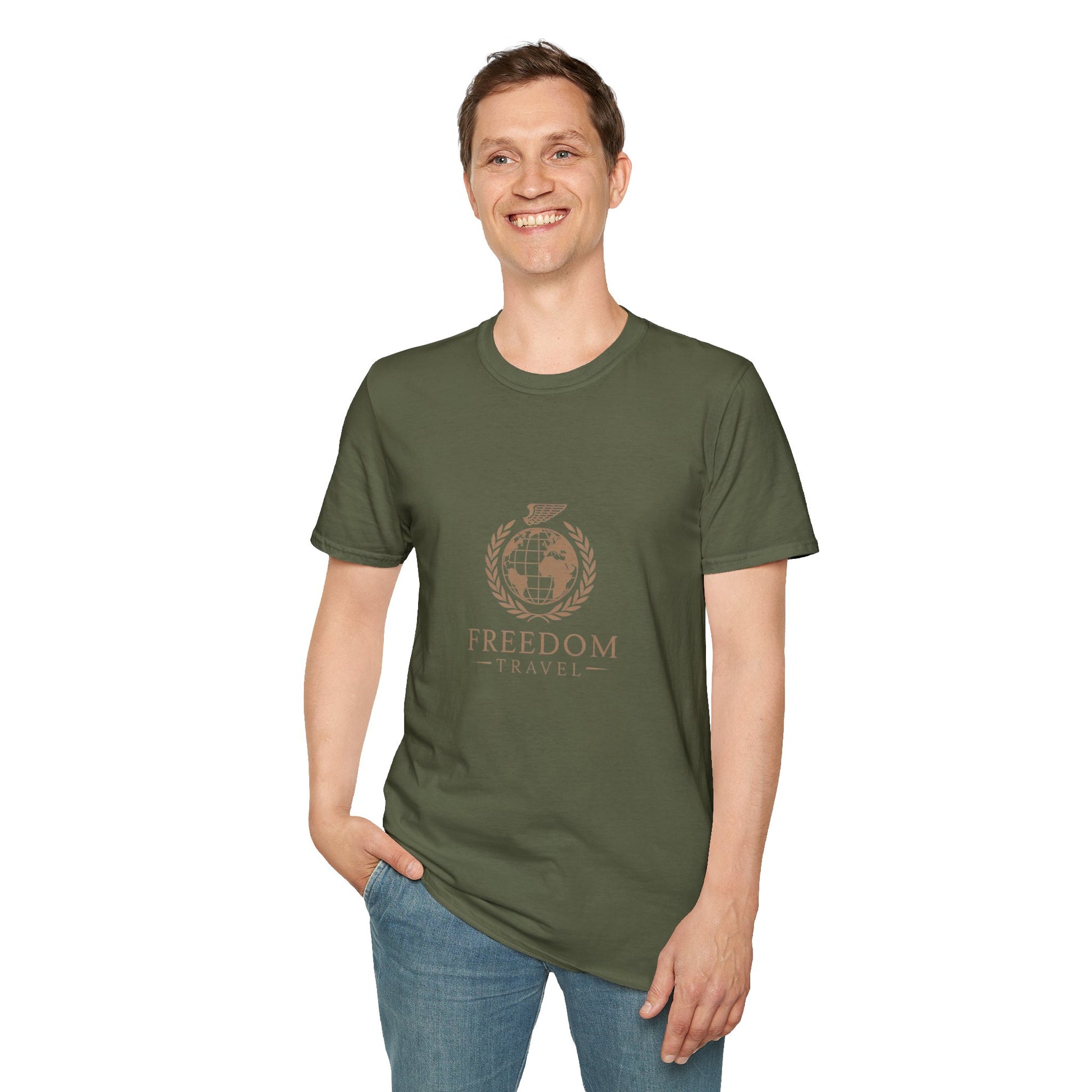 Freedom T-Shirt - Minimalist Unisex Tee | Free Fashion Spirit