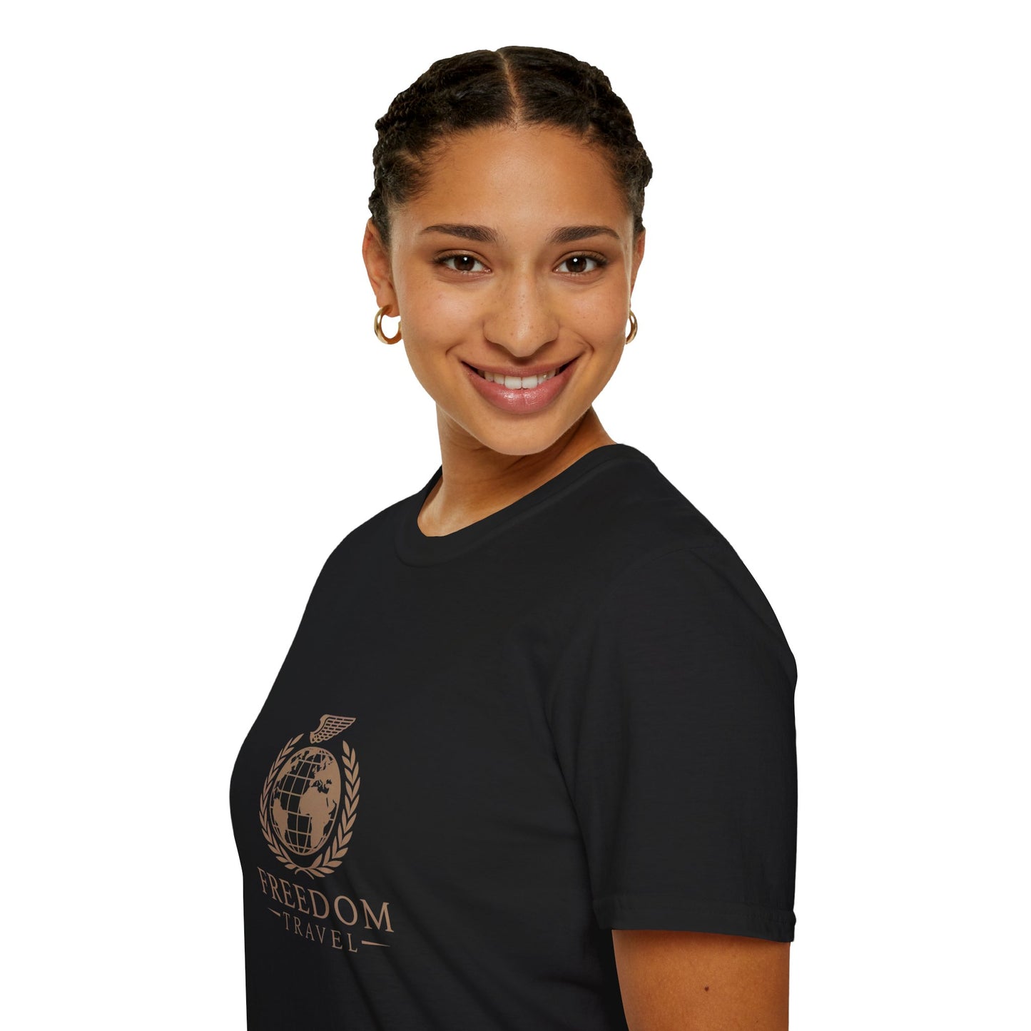Freedom T-Shirt - Minimalist Unisex Tee | Free Fashion Spirit