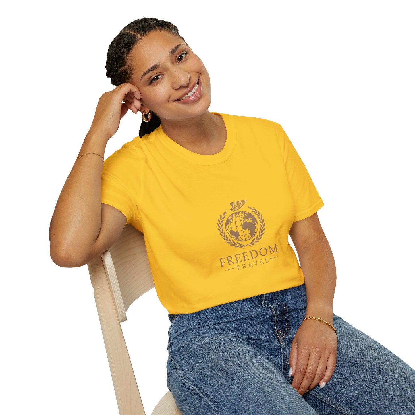 Freedom T-Shirt - Minimalist Unisex Tee | Free Fashion Spirit