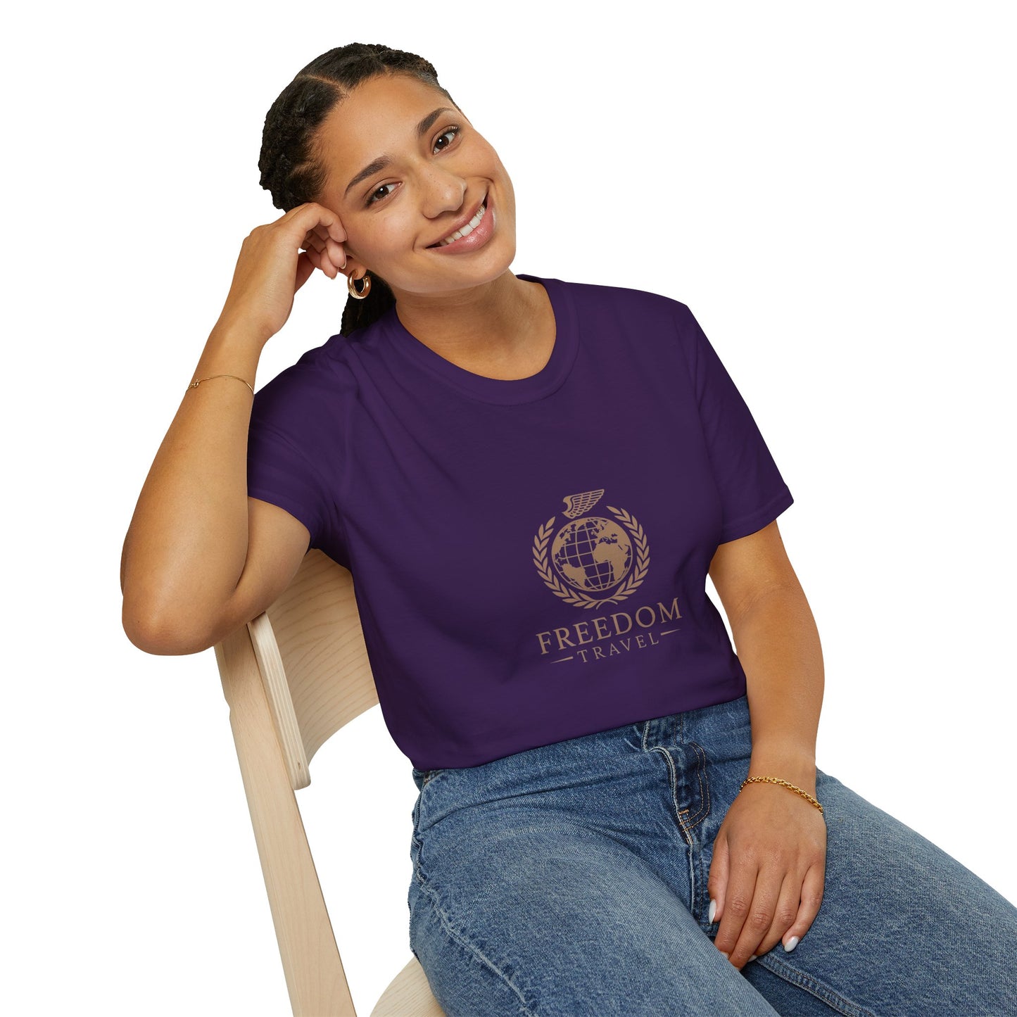 Freedom T-Shirt - Minimalist Unisex Tee | Free Fashion Spirit