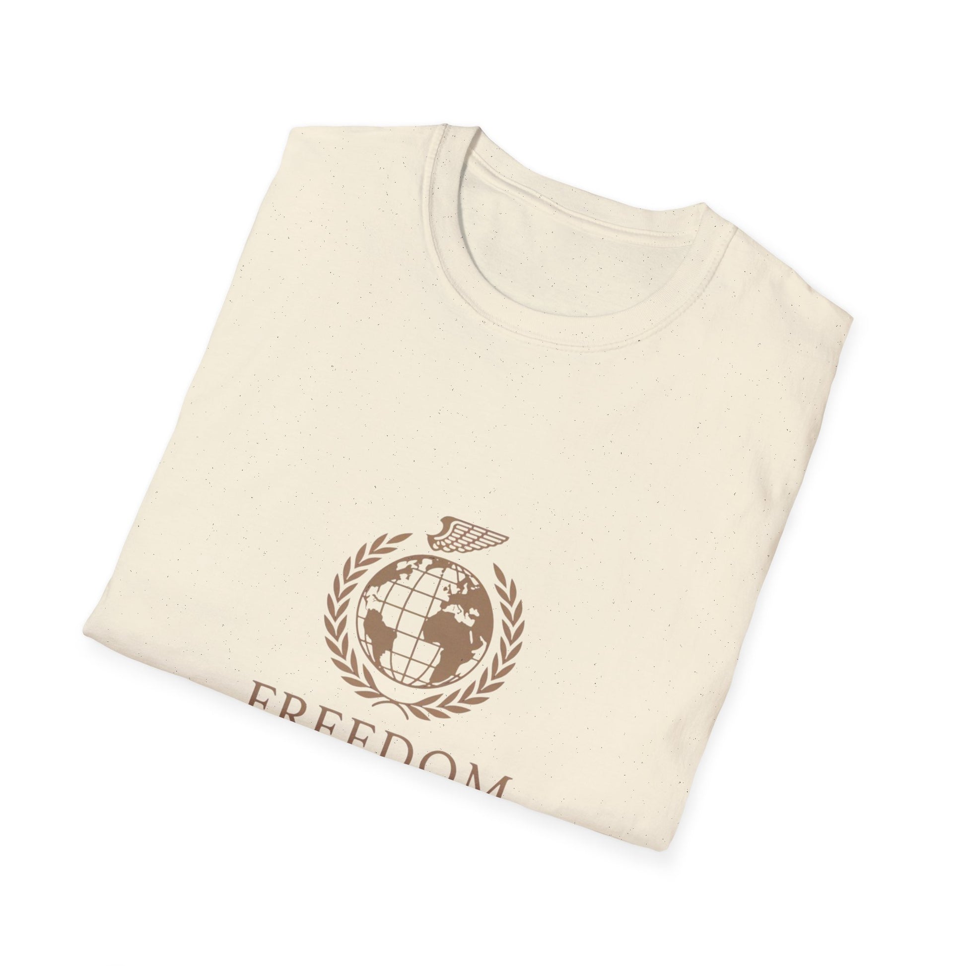 Freedom T-Shirt - Minimalist Unisex Tee | Free Fashion Spirit