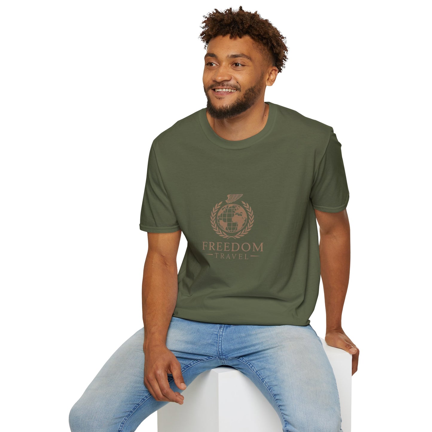 Freedom T-Shirt - Minimalist Unisex Tee | Free Fashion Spirit