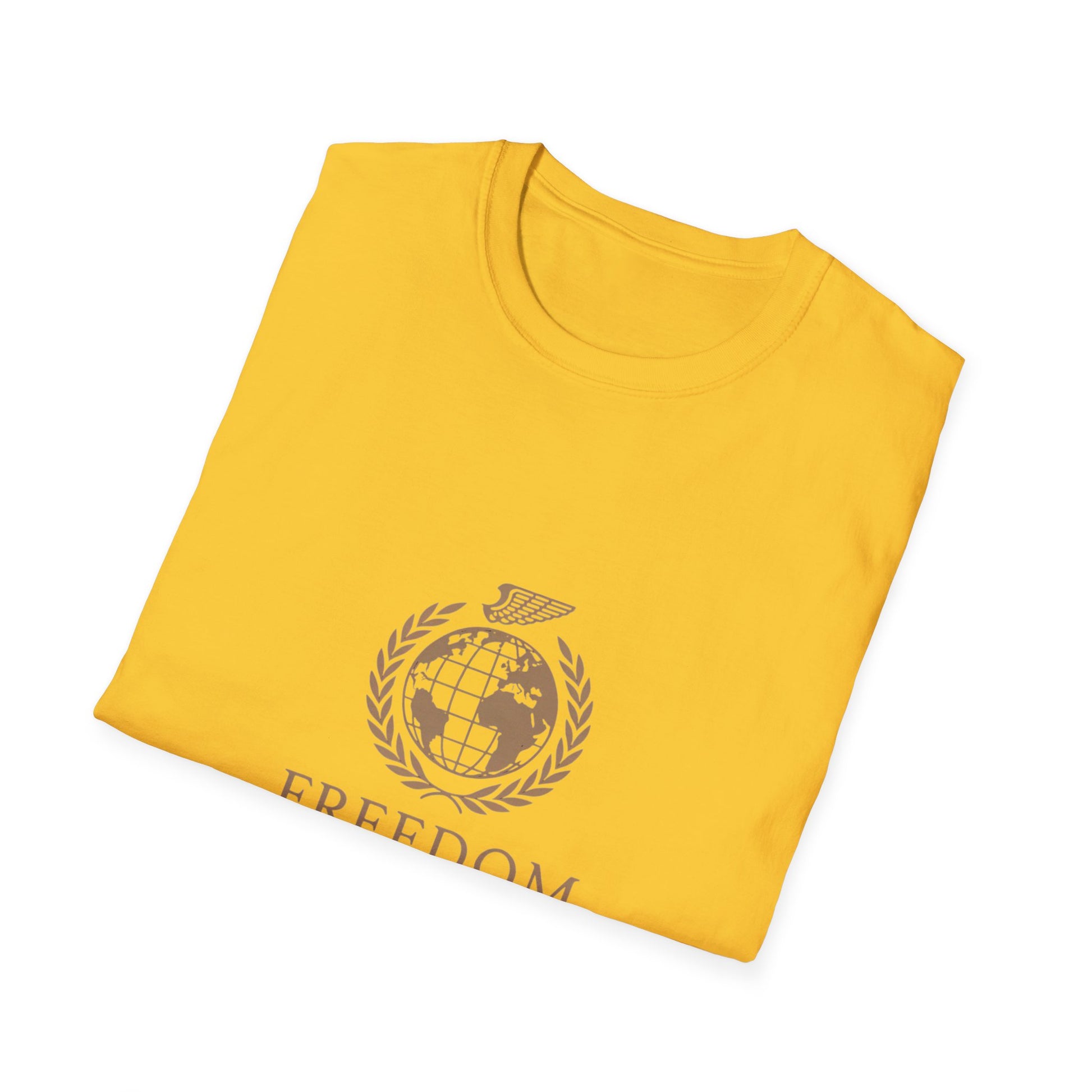 Freedom T-Shirt - Minimalist Unisex Tee | Free Fashion Spirit