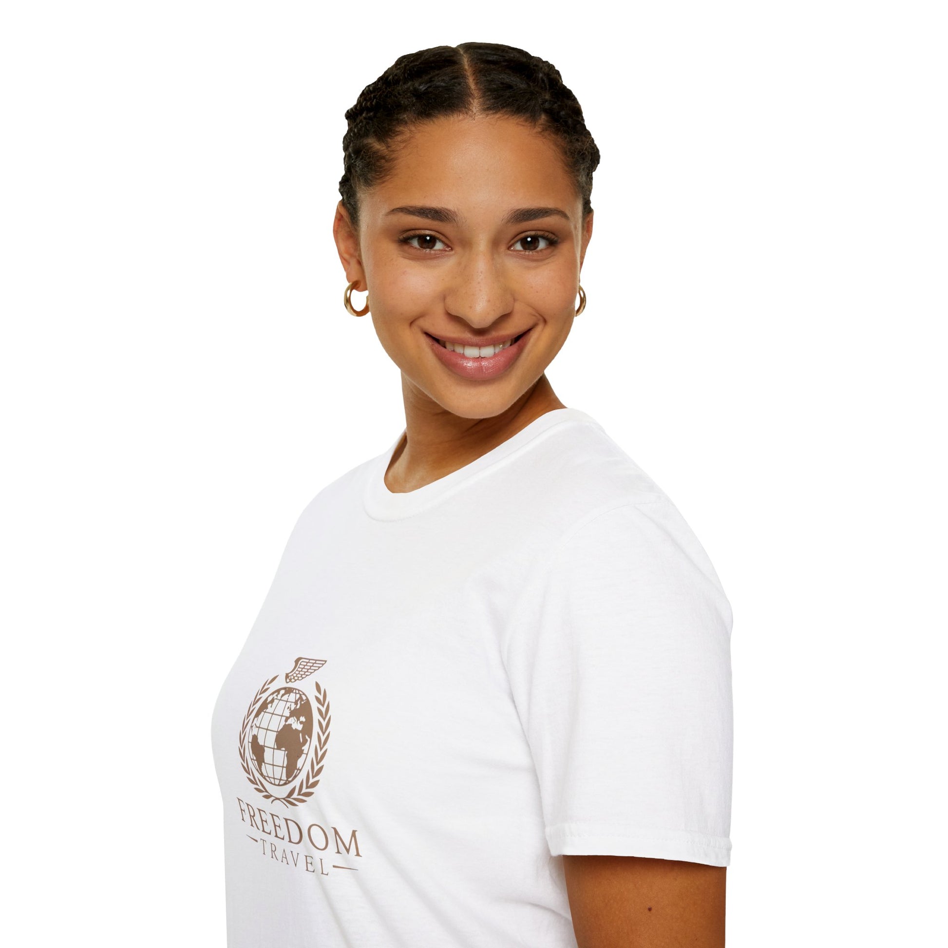 Freedom T-Shirt - Minimalist Unisex Tee | Free Fashion Spirit
