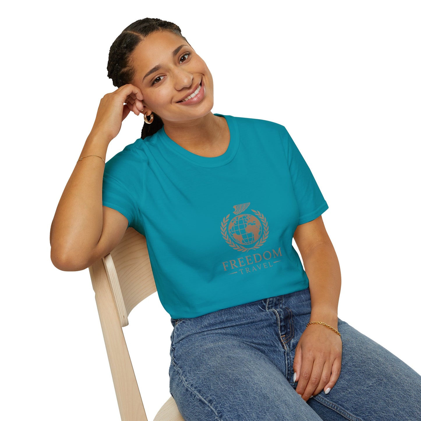 Freedom T-Shirt - Minimalist Unisex Tee | Free Fashion Spirit