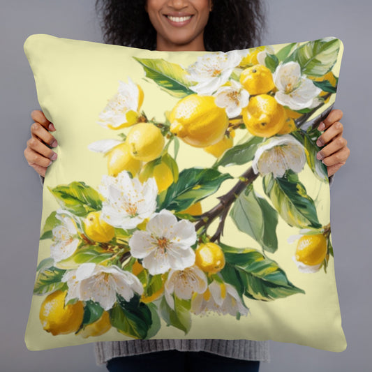 Citrus Basic Pillow - Fresh Fruit Design Home Decor