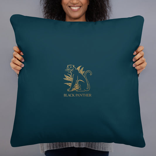 Black Panther Pillow - Bold Statement Decor