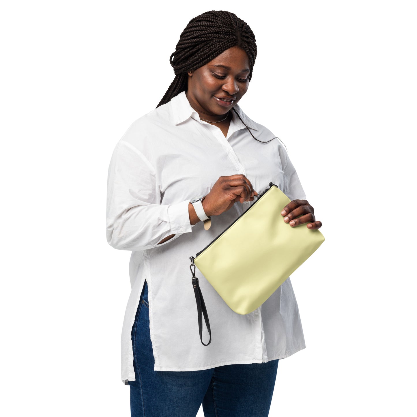 Lemon Crossbody Bag - Citrus Pattern Utility Bag