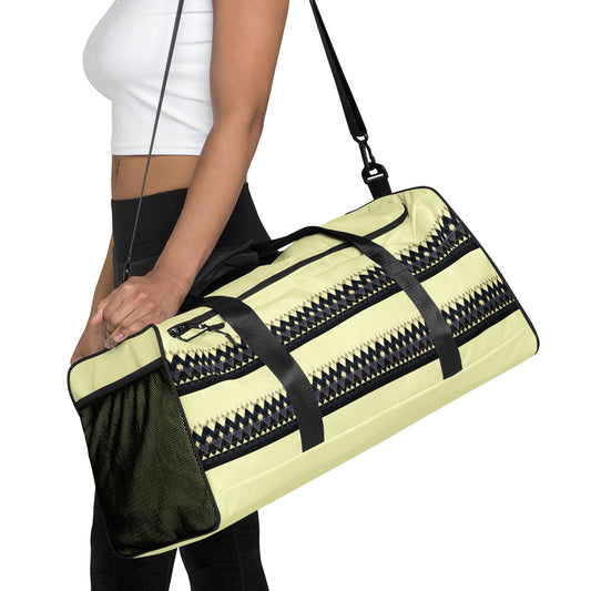 Yellow Duffle Bag