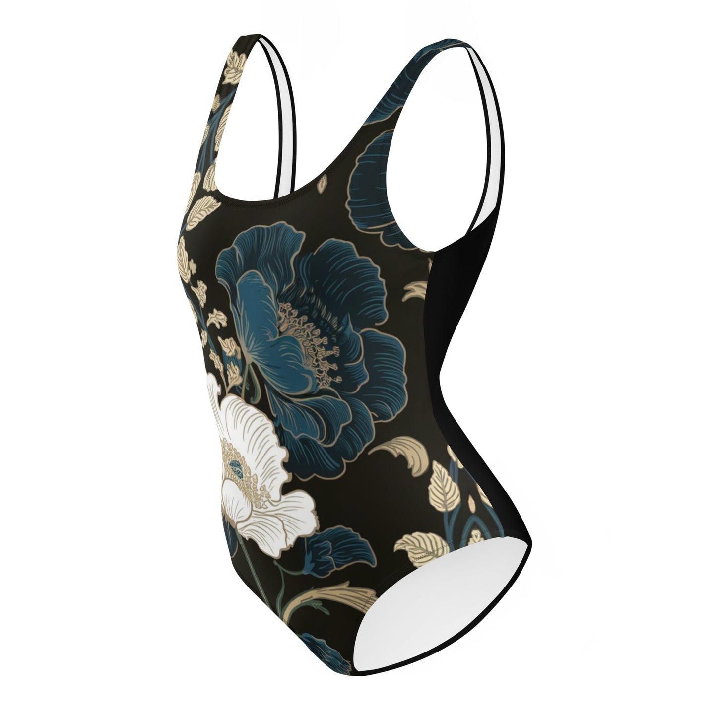 Big Flowers One-Piece Swimsuit