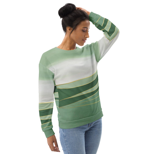 Green Unisex Sweatshirt - Comfortable Casual Wear