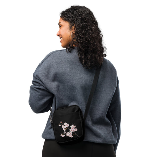 Cherry Blossom Utility Crossbody Bag