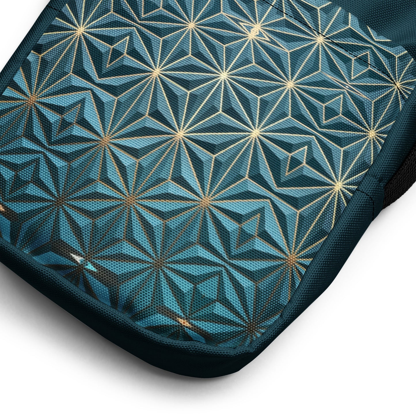 Utility crossbody bag Dark Geometry