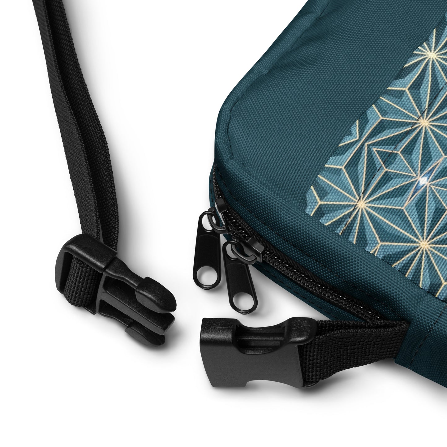 Utility crossbody bag Dark Geometry