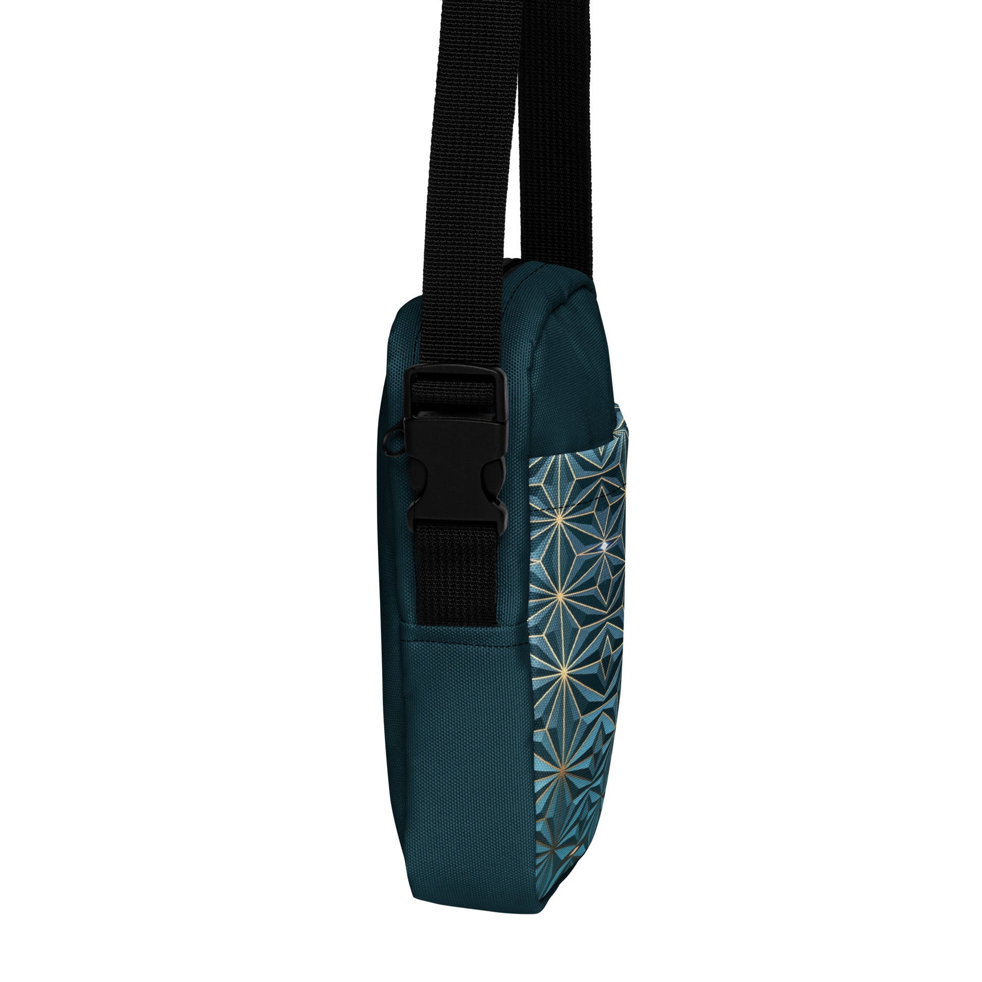 Utility crossbody bag Dark Geometry