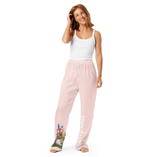 Women's Pajama Pants Spring Cute Sheep - Adorable Easter Sleepwear