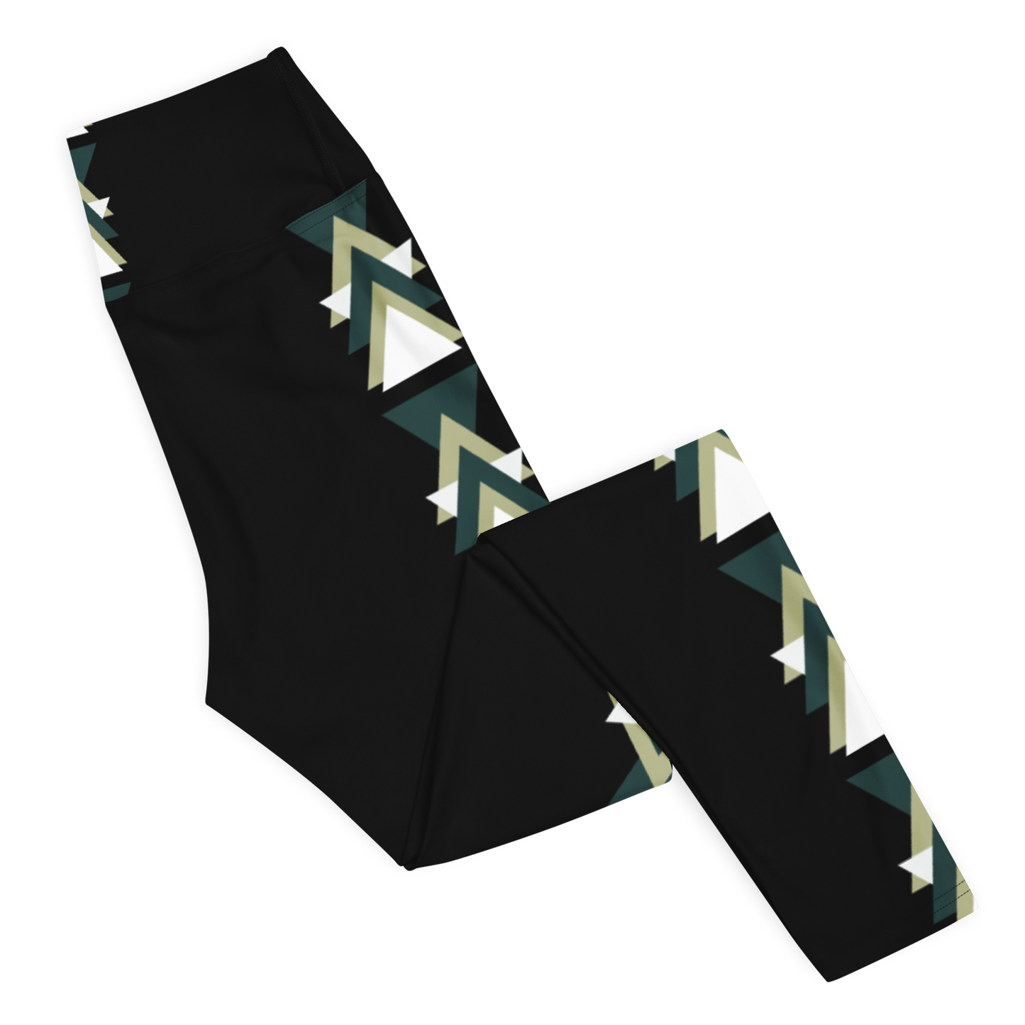 Trojúhelníkové jógové legíny - pohodlné a stylové