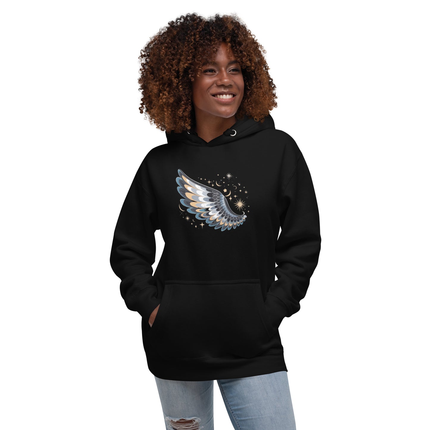 Unisex Hoodie Night Wing