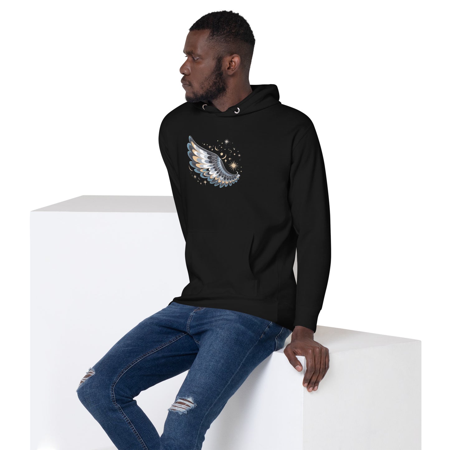 Unisex Hoodie Night Wing