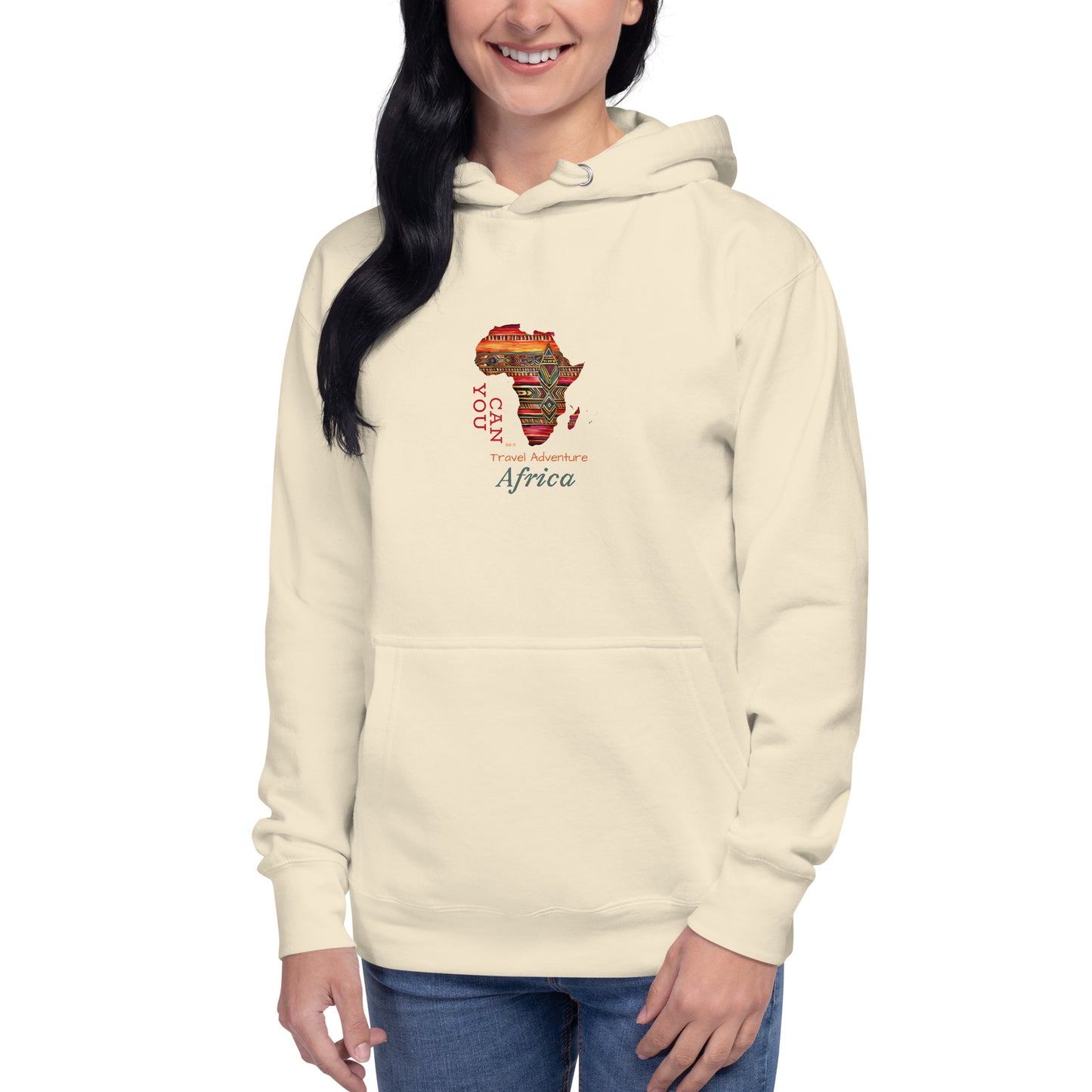 Africa Unisex Hoodie - African Design Hooded Sweatshirt