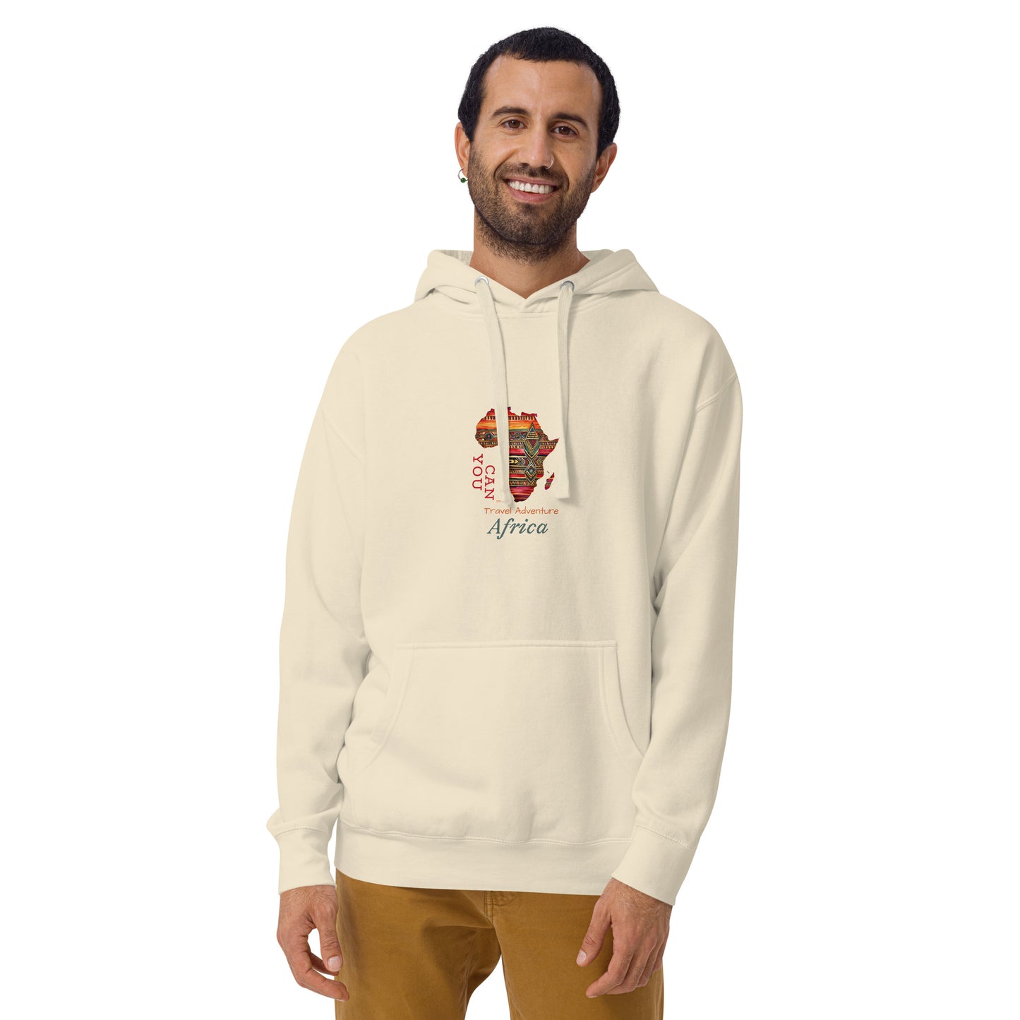 Africa Unisex Hoodie - African Design Hooded Sweatshirt
