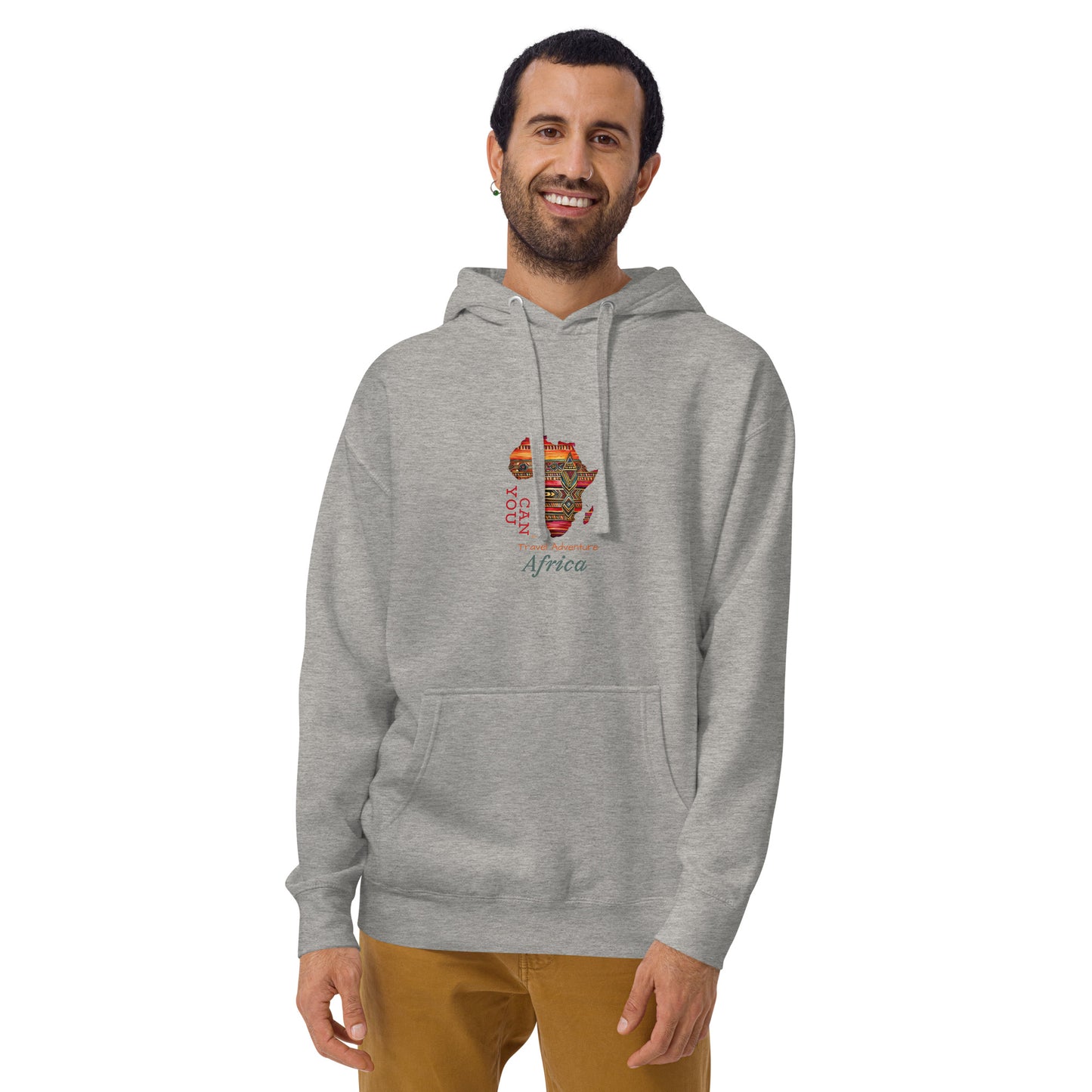 Africa Unisex Hoodie - African Design Hooded Sweatshirt