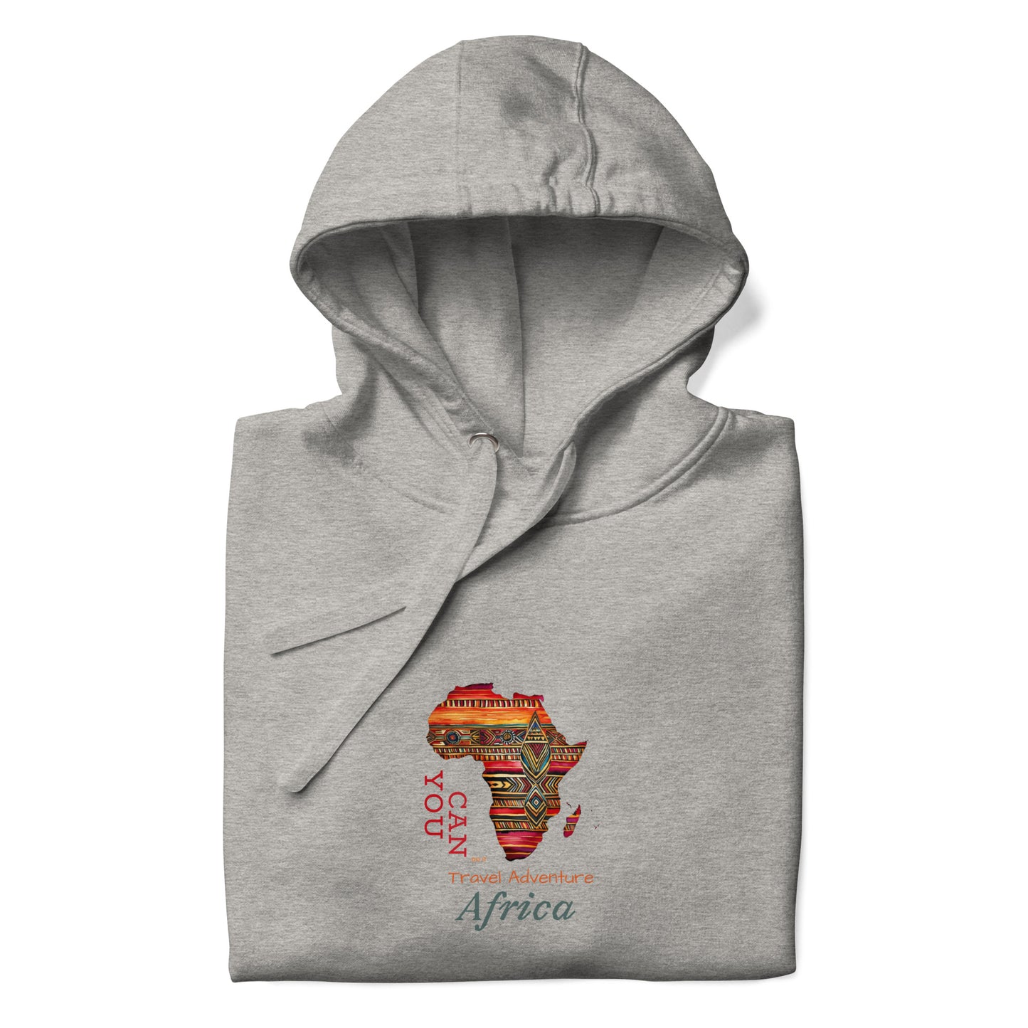 Africa Unisex Hoodie - African Design Hooded Sweatshirt