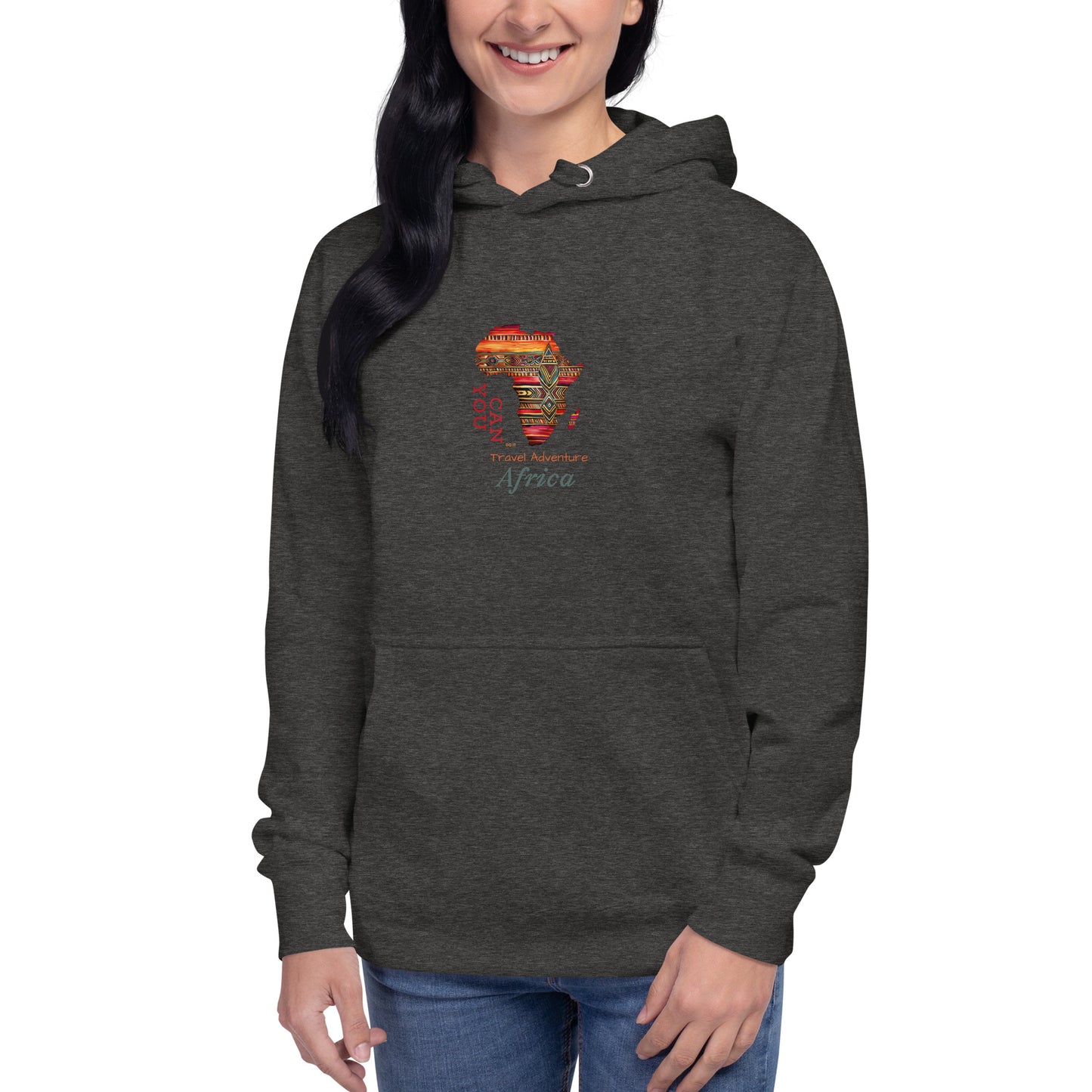 Africa Unisex Hoodie - African Design Hooded Sweatshirt