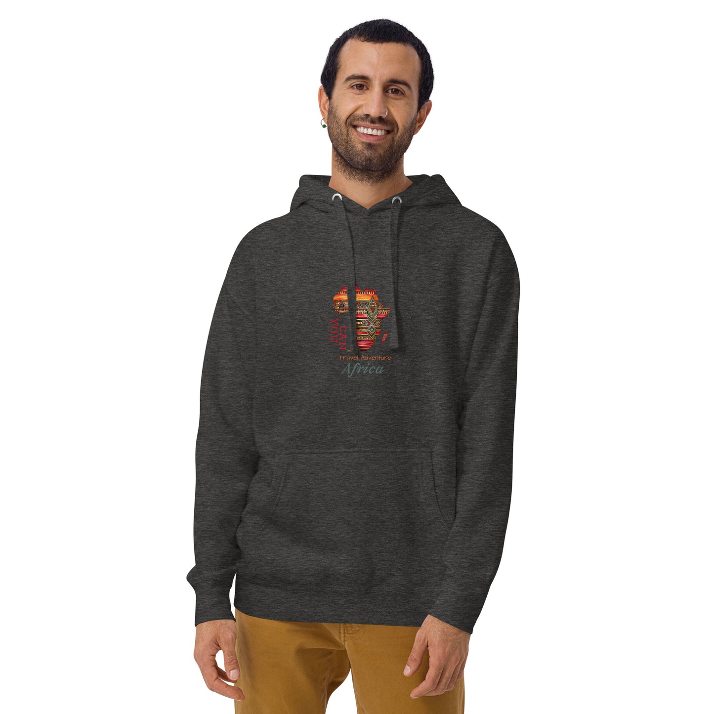 Africa Unisex Hoodie - African Design Hooded Sweatshirt