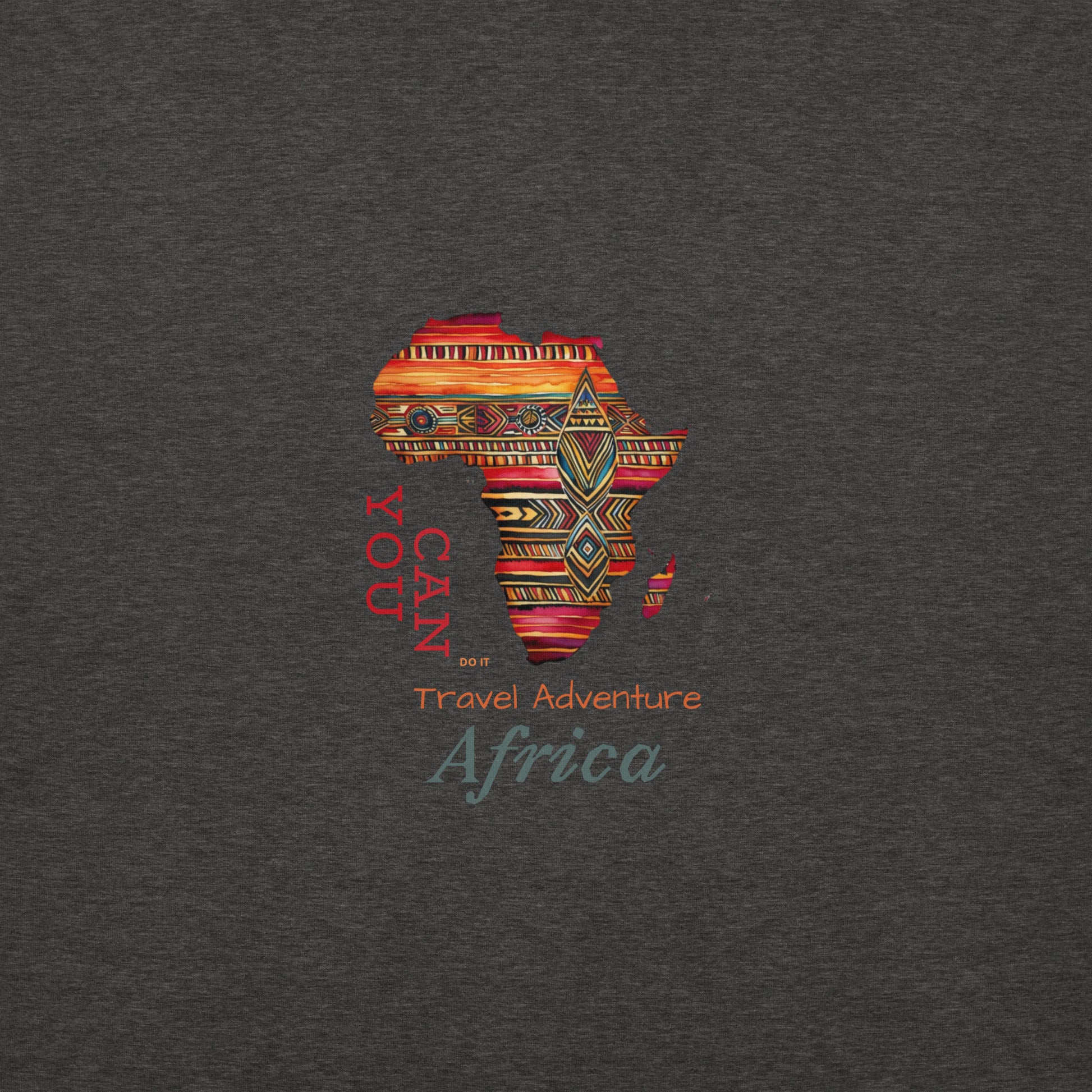 Africa Unisex Hoodie - African Design Hooded Sweatshirt