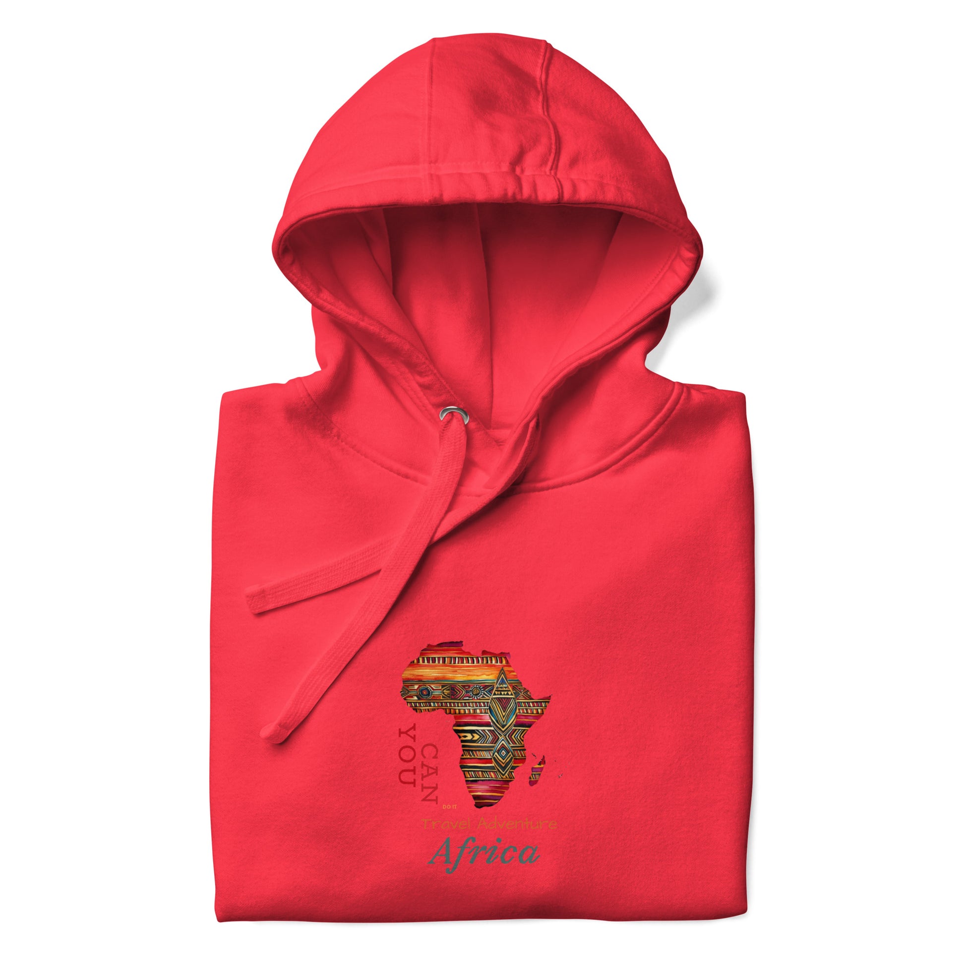 Africa Unisex Hoodie - African Design Hooded Sweatshirt