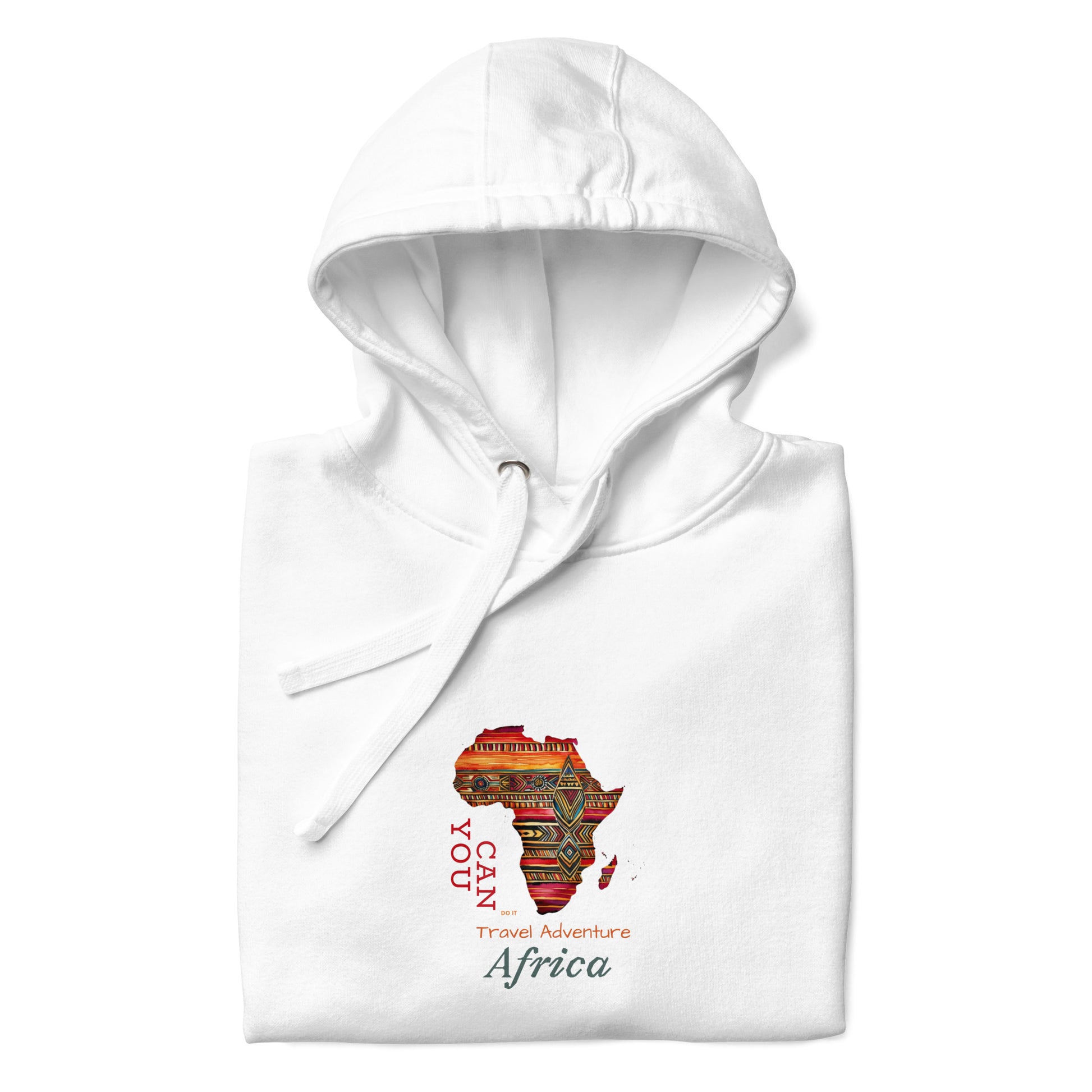 Africa Unisex Hoodie - African Design Hooded Sweatshirt
