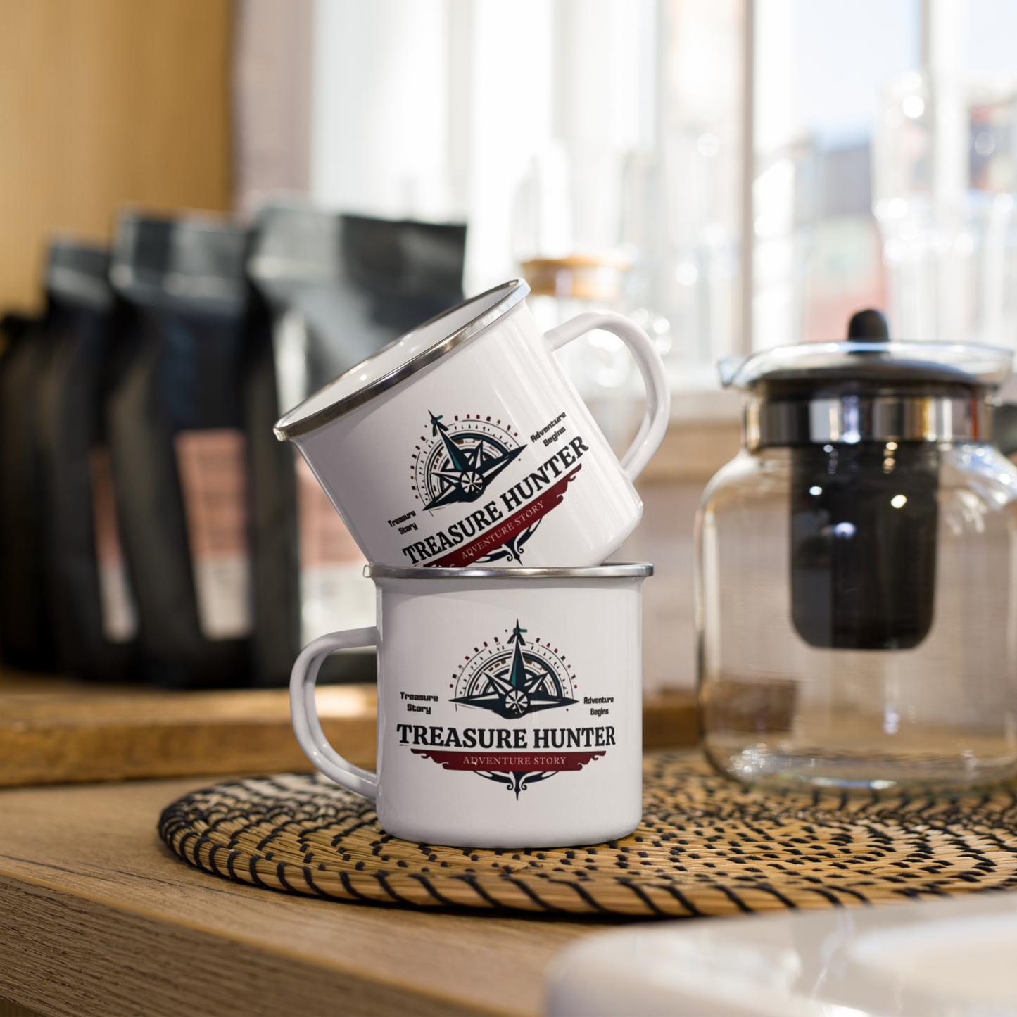 Enamel Mug Treasure Hunter